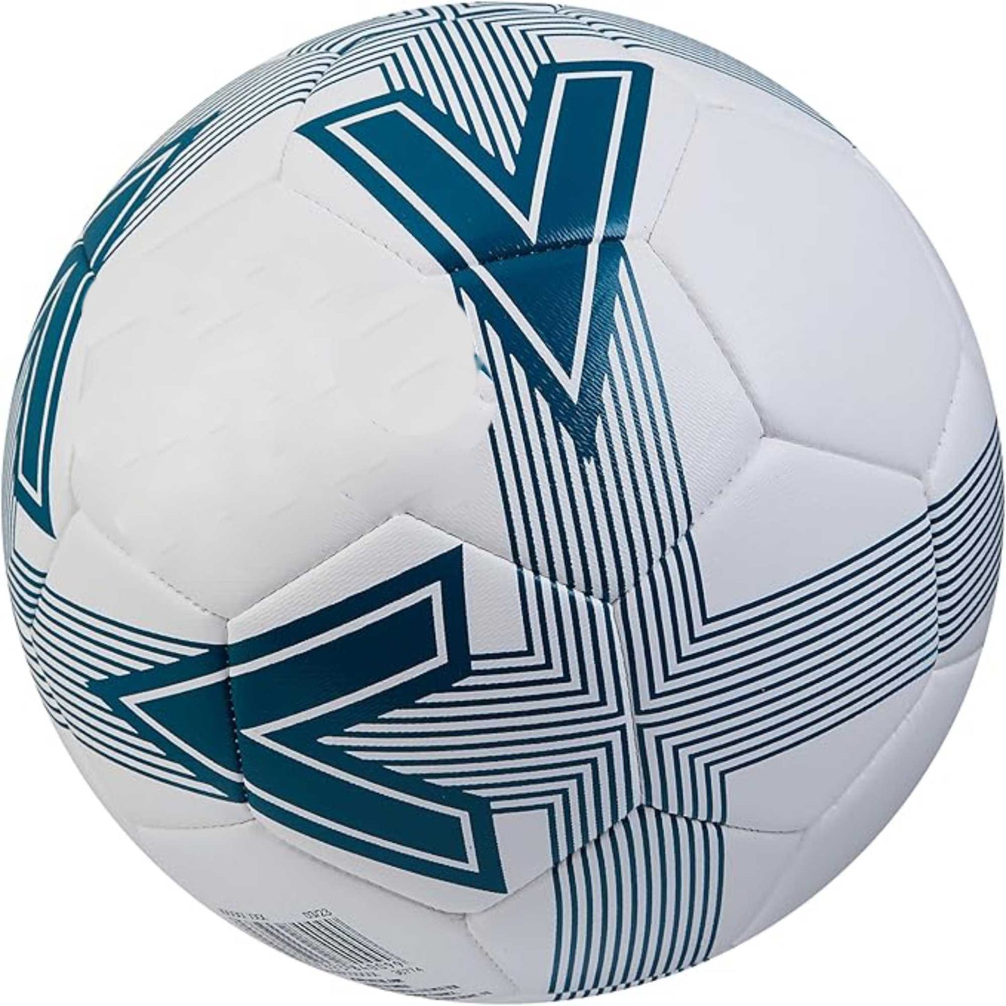 LLB Supply Unisex L30P Football – Durable Soft-Touch White -Green Training Ball with EVA Foam & TPU Outer