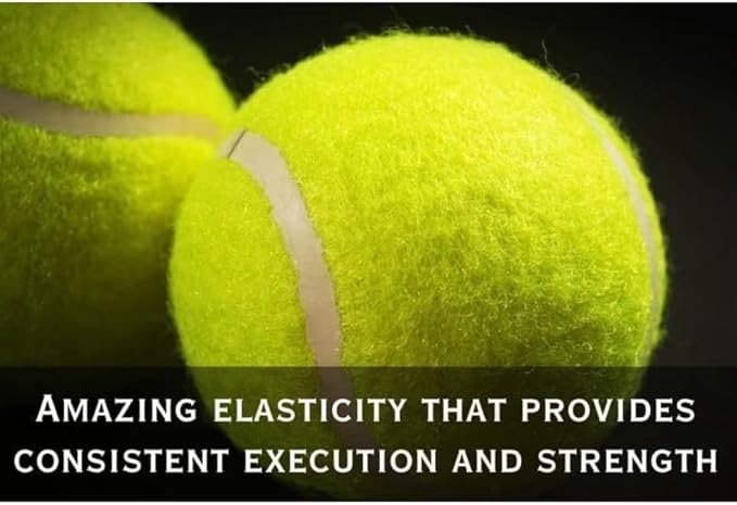 Tennis Balls Bulk Low Compression  – Advanced Training, Practice & Pet Play | Durable Rubber & Felt