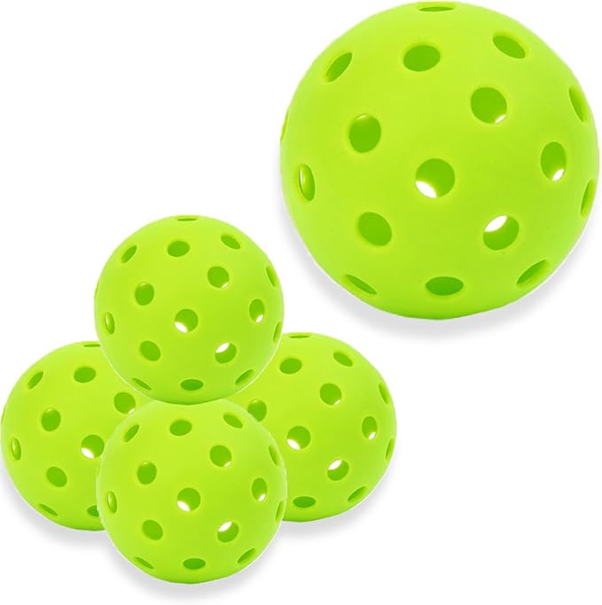 Pickleball-X Performance 5 Holes Green Balls β Tournament Grade, Durable One-Piece Construction