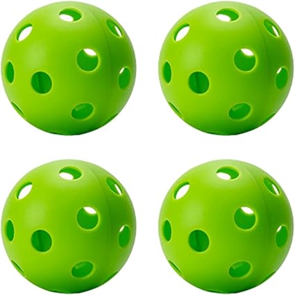 Pickleball-X Performance 40 Holes Green Balls β Tournament Grade, Durable One-Piece Construction