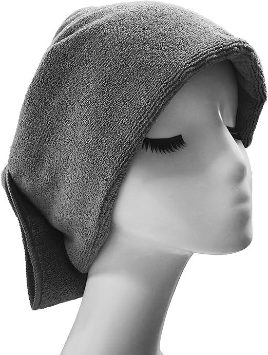 LBB SUPPLY Wholsale  Microfiber Hair Grey Towel – Quick Drying, Soft, Frizz Control for All Hair Types