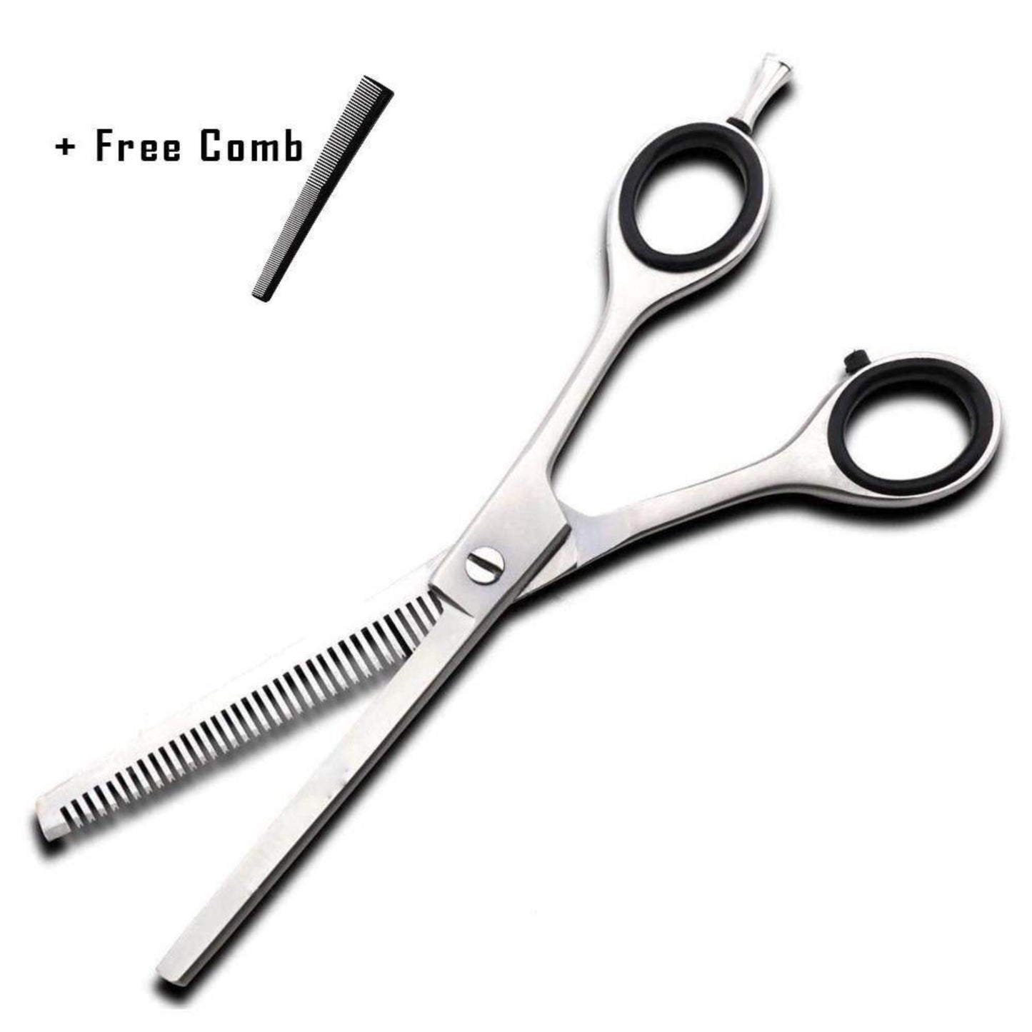 LBB SUPPLY – 6.5” Hair Thinning Scissors | Barber Hairdressing Texturizing Shears | Stainless Steel Precision Cutting Scissor