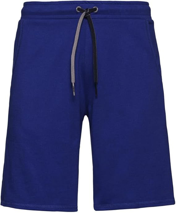 Men’s Power Tennis Blue Shorts  Quick Dry Stretch Athletic Shorts with Pockets
