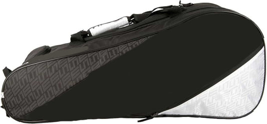 LLB SUPPLY Tour Racquet Bag | 3 Racket Capacity Tennis Bag with Pocket & Padded Handle