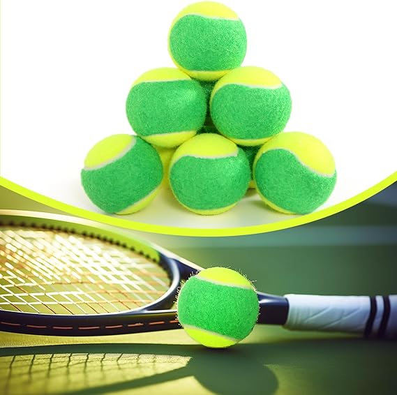 Tennis Balls Bulk Multi Color Low Compression – Advanced Training Practice & Pet Play | Durable Rubber & Felt