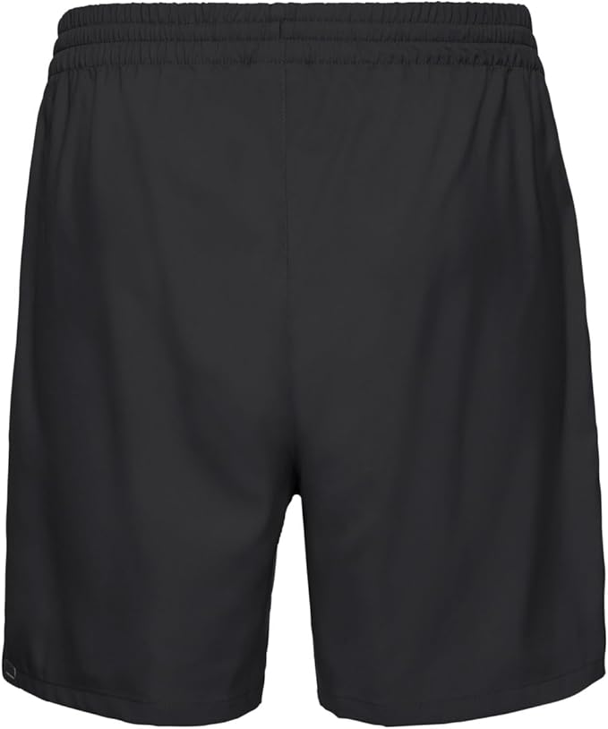 Men’s Power Tennis Black Shorts  Quick Dry Stretch Athletic Shorts with Pockets