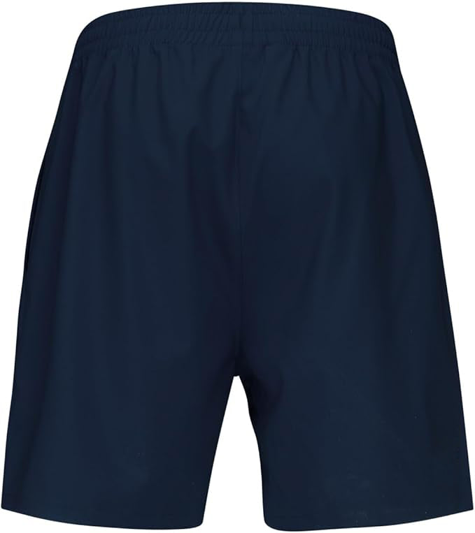 Men’s Power Tennis Navy Shorts  Quick Dry Stretch Athletic Shorts with Pockets
