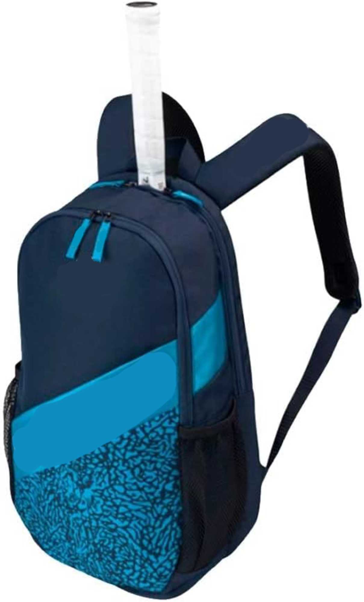 Tennis Racket Bag-Blue Navy Compact Sports Gear with Multiple Pockets