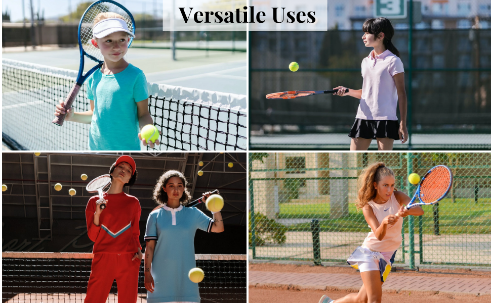 Bulk Low Compression Tennis Balls – Advanced Training, Practice & Pet Play | Durable Rubber & Felt