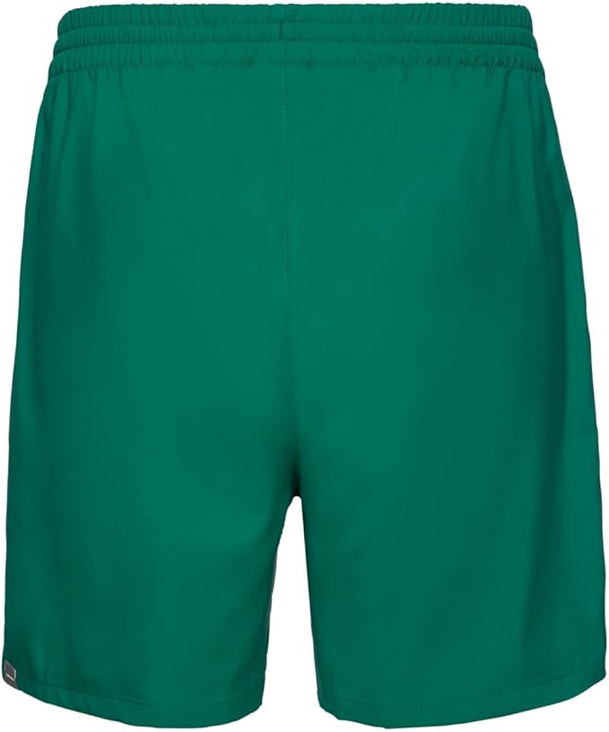 Men’s Power Tennis Green Shorts  Quick Dry Stretch Athletic Shorts with Pockets