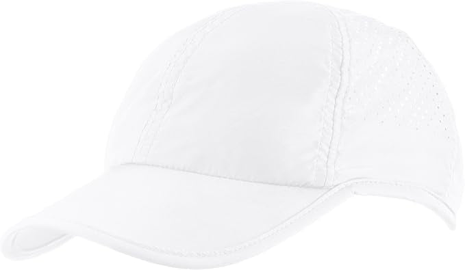 Unisex Pro Player Cap – Adjustable Sports Head Performance White Cap for Men & Women