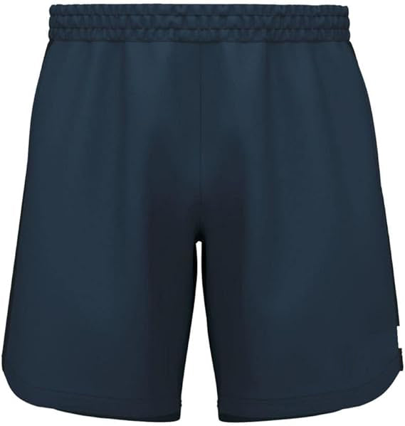 Men’s Power Tennis Navy , Orange & White Shorts  Quick Dry Stretch Athletic Shorts with Pockets