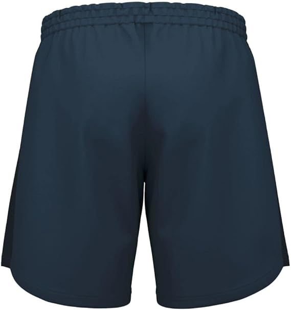 Men’s Power Tennis Navy , Orange & White Shorts  Quick Dry Stretch Athletic Shorts with Pockets