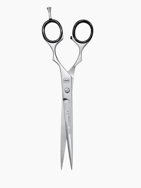 Professional Stainless Steel 8.5" Hair Cutting Barber Scissors with Finger Rest by BRS German