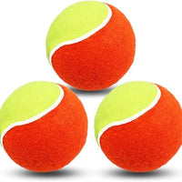 Tennis Balls Bulk Orange Yellow Color Low Compression  – Advanced Training, Practice & Pet Play | Durable Rubber & Felt
