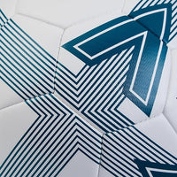 LLB Supply Unisex L30P Football – Durable Soft-Touch White -Green Training Ball with EVA Foam & TPU Outer