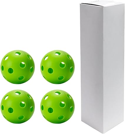 Pickleball-X Performance 40 Holes Green Balls – Tournament Grade, Durable One-Piece Construction
