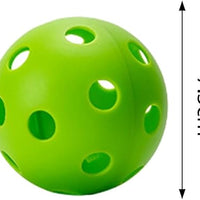 Pickleball-X Performance 40 Holes Green Balls – Tournament Grade, Durable One-Piece Construction