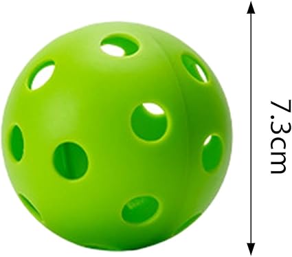 Pickleball-X Performance 40 Holes Balls – Tournament Grade, Durable One-Piece Construction