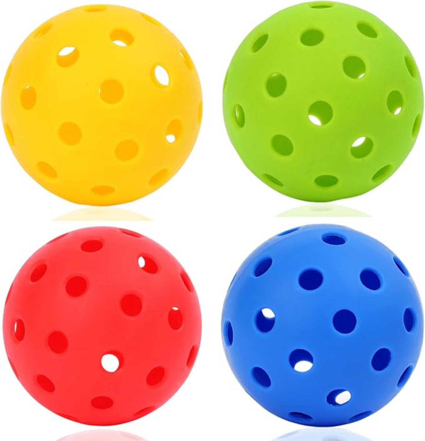 Pickleball-X Performance 40 Holes Balls – Tournament Grade, USAPA Approved, Durable One-Piece Construction