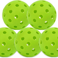 Pickleball-X Performance 5 Holes Green Balls – Tournament Grade, Durable One-Piece Construction