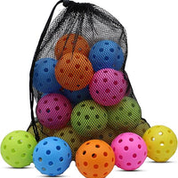 Pickleball-X Performance 40 drilled Holes Yellow Balls – Tournament Grade, Durable One-Piece Construction