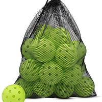 Pickleball-Performance 40 drilled Holes Yellow Balls – Tournament Grade,Durable One-Piece Construction