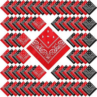 Paisley Scarf Unisex Multicolor Bandana – 100% Cotton Headband for Men & Women, 22"x22"