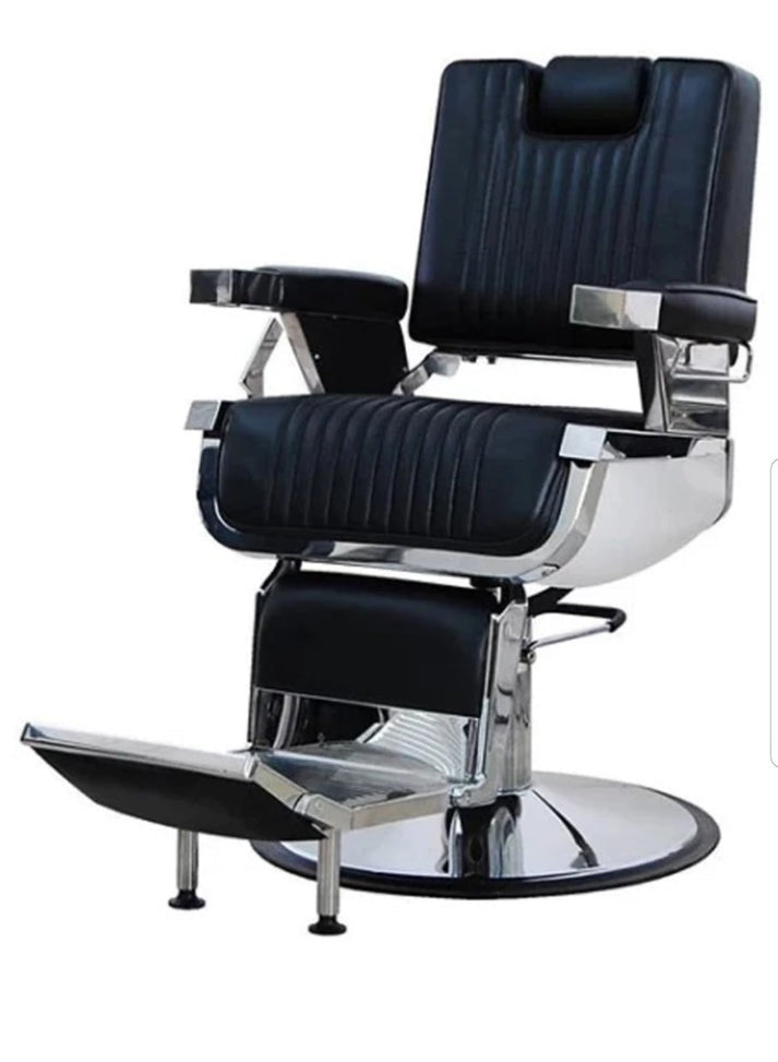 Barber Chair Titan – Retro Hydraulic Reclining Salon Chair
