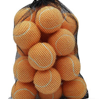 Tennis Balls Bulk Orange Color Low Compression  –Beginners Training Practicing  & Pet Play | Durable Rubber & Felt
