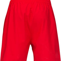 Men’s Power Tennis Red Shorts  Quick Dry Stretch Athletic Shorts with Pockets
