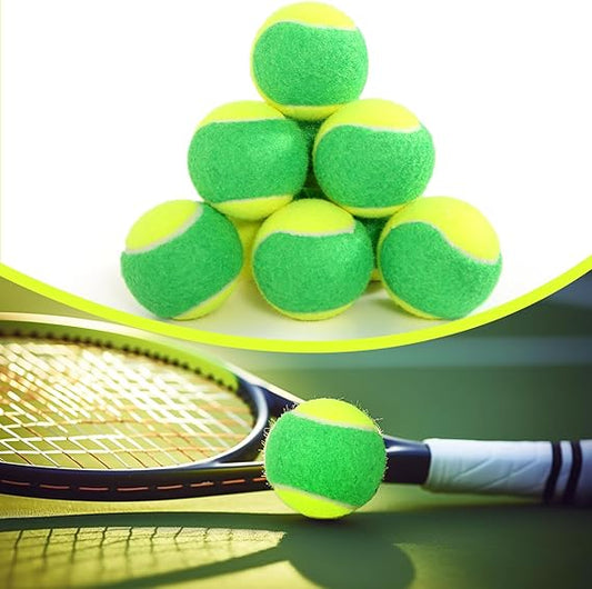 Tennis Balls Bulk Multi  Color Low Compression  – Advanced Training Practice & Pet Play | Durable Rubber & Felt