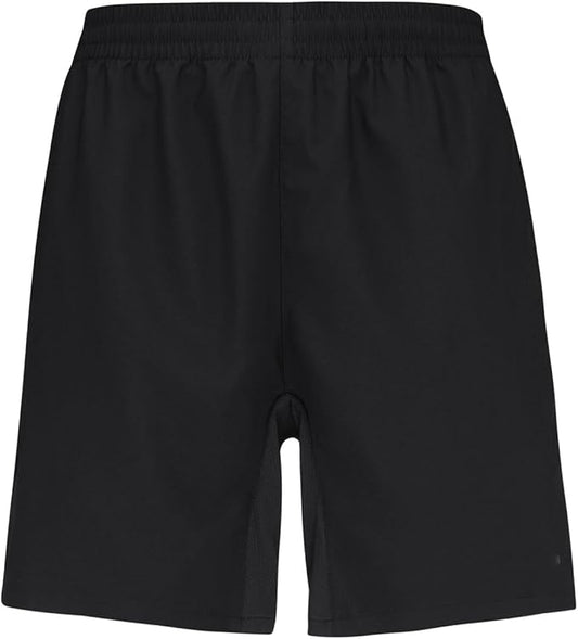 Men’s Power Tennis Black Shorts  Quick Dry Stretch Athletic Shorts with Pockets
