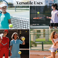 Bulk Low Compression Tennis Balls – Advanced Training, Practice & Pet Play | Durable Rubber & Felt