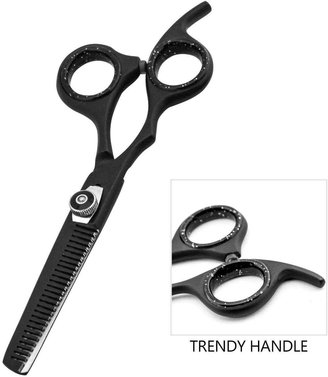 Hairdressing Scissors Set | 6.5” Hair Cutting & Thinning Shears | Barber Hairdresser Scissor