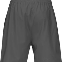 Men’s Power Tennis Gray Shorts  Quick Dry Stretch Athletic Shorts with Pockets