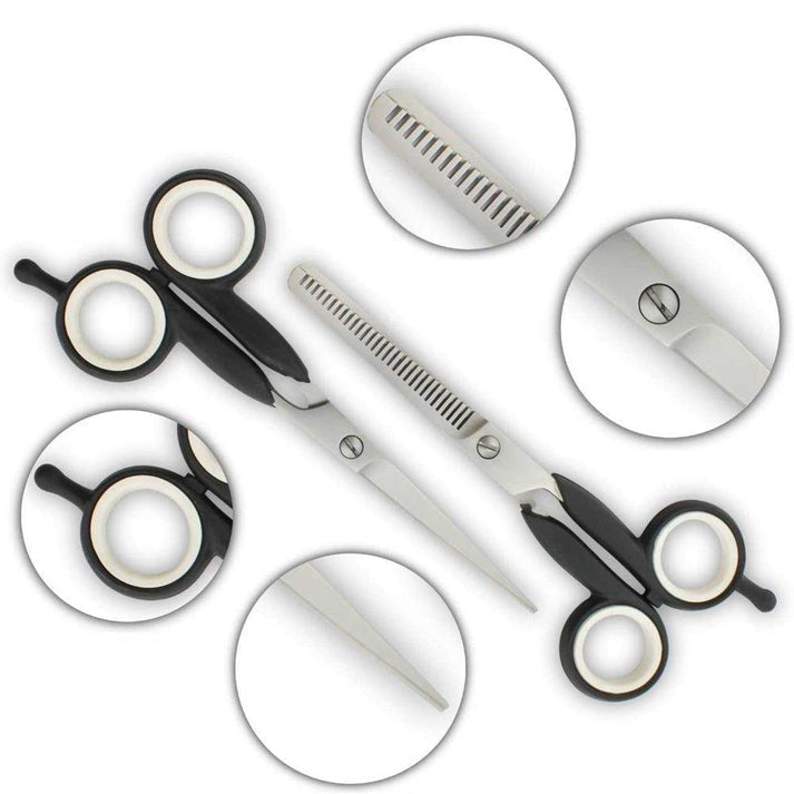Professional Hair Cutting & Hairdressing Scissors Set 6" – Japanese Stainless Steel Barber Shears