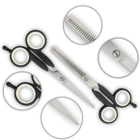Professional Hair Cutting & Hairdressing Scissors Set 6" – Japanese Stainless Steel Barber Shears