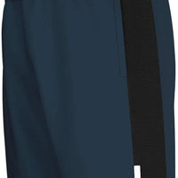 Men’s Power Tennis Navy , Orange & White Shorts  Quick Dry Stretch Athletic Shorts with Pockets