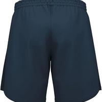 Men’s Power Tennis Navy , Orange & White Shorts  Quick Dry Stretch Athletic Shorts with Pockets